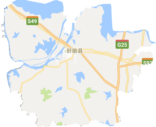 盱眙县电子地图