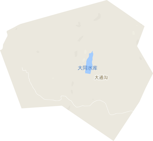 大通沟街道电子地图