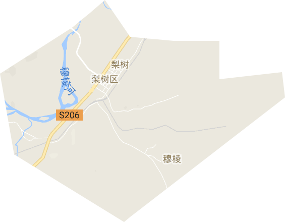 街里街道电子地图