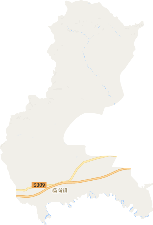 杨岗镇电子地图