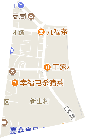育才街道电子地图