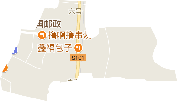 六号街道电子地图