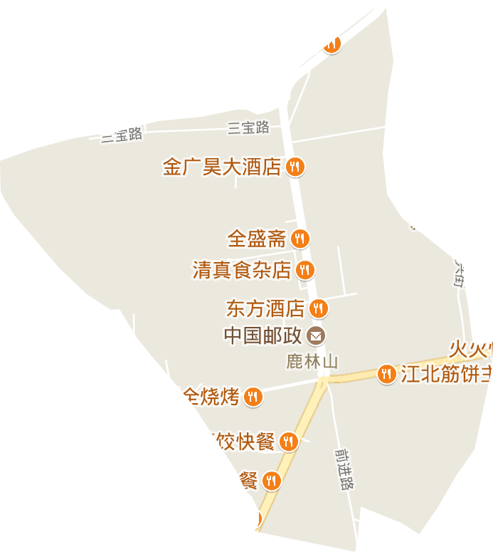 麓林山街道电子地图