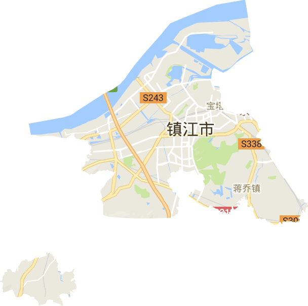 润州区电子地图