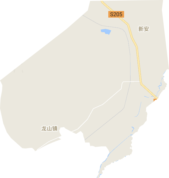 龙山镇电子地图