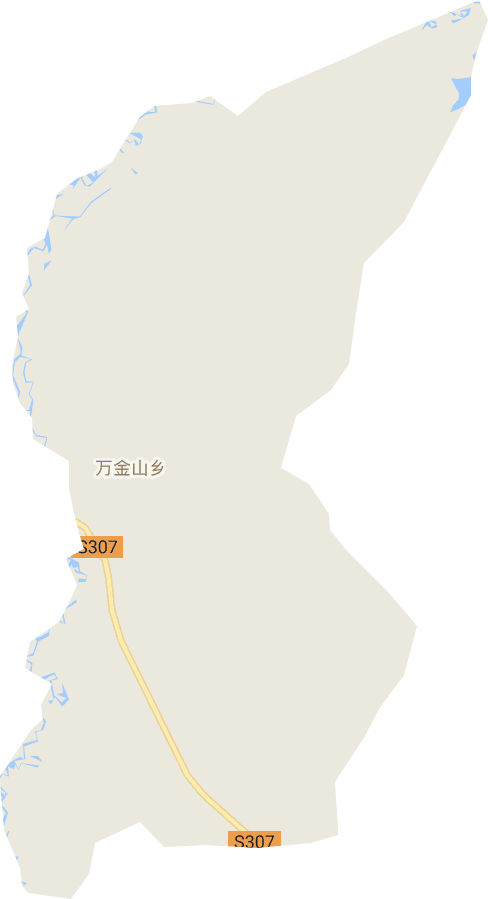 万金山乡电子地图