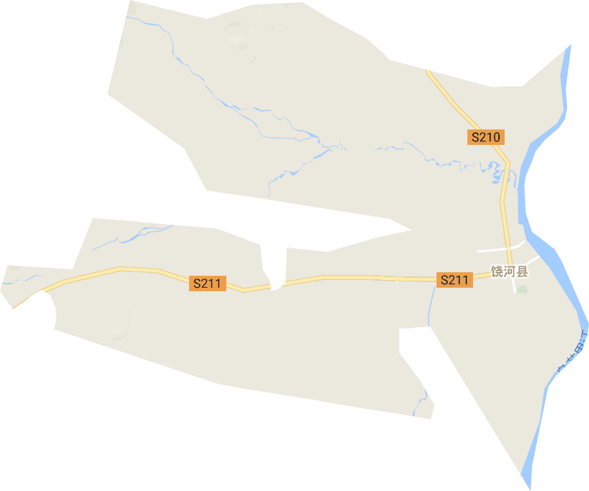 饶河镇电子地图
