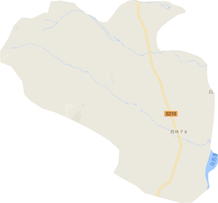 西林子乡电子地图
