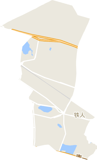 铁人街道电子地图