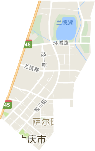 东风街道电子地图
