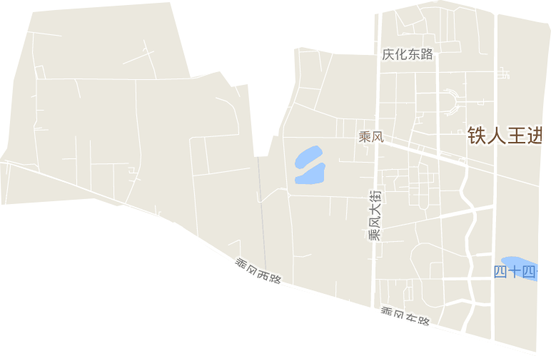 乘风街道电子地图