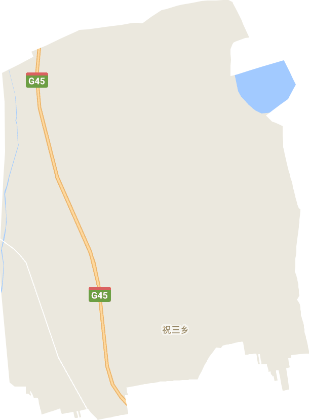 祝三乡电子地图