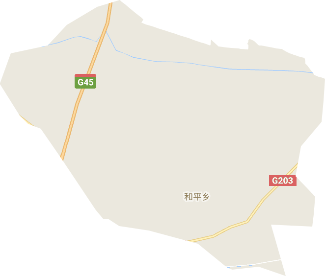 和平乡电子地图