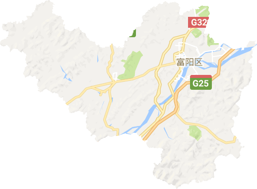 富阳区电子地图
