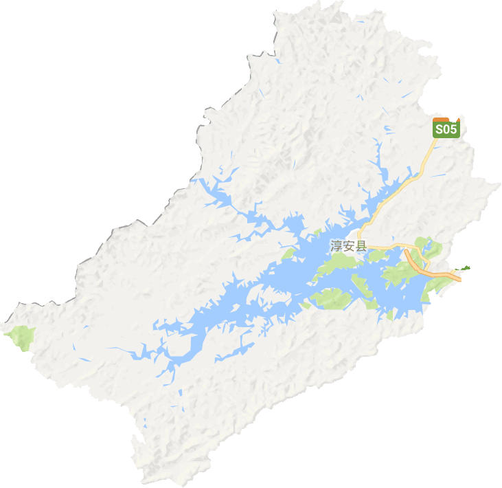 淳安县电子地图