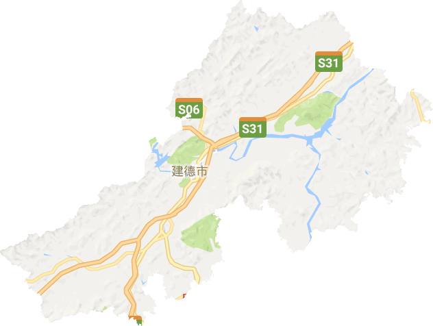 建德市电子地图