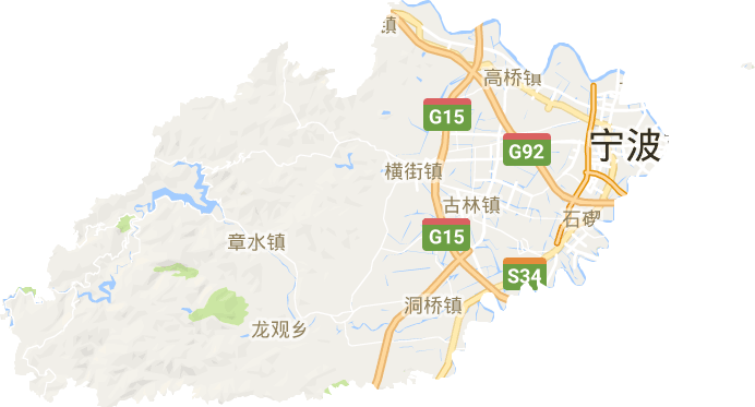 海曙区电子地图