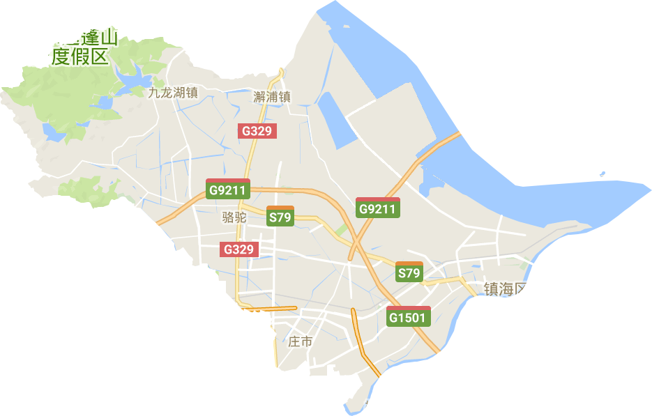 镇海区电子地图