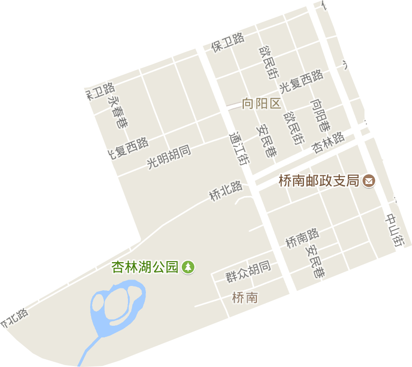 桥南街道电子地图
