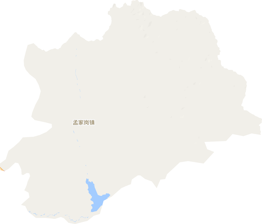 孟家岗镇电子地图