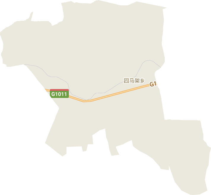 四马架镇电子地图