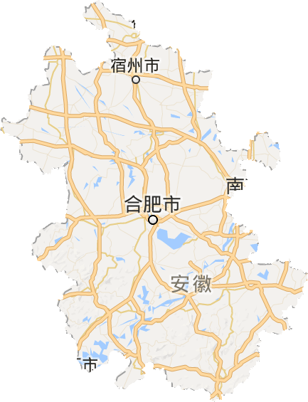 安徽省电子地图