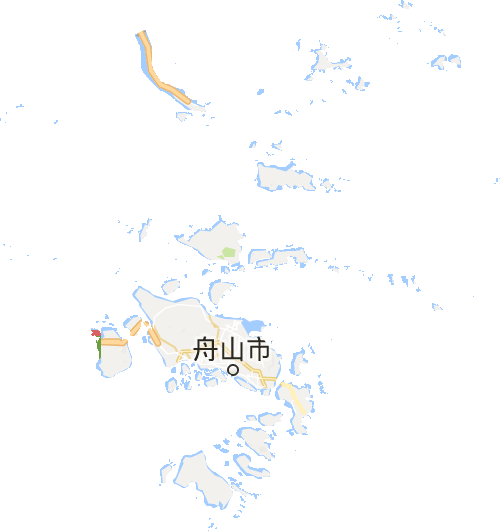 舟山市电子地图