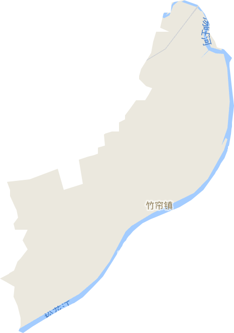 竹帘镇电子地图