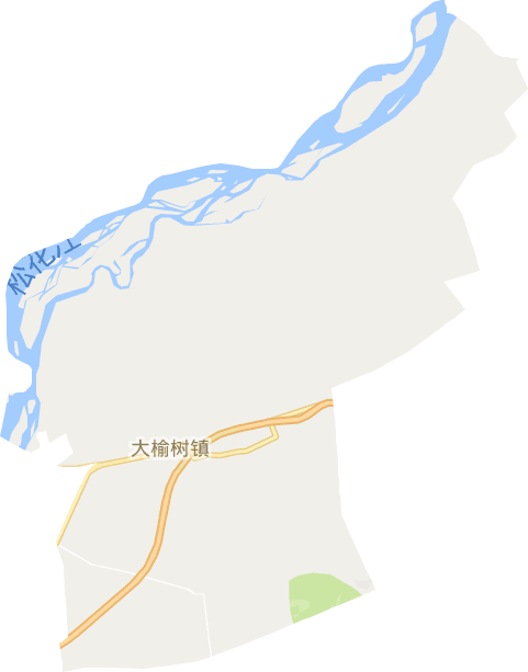 大榆树镇电子地图