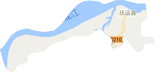 抚远镇电子地图