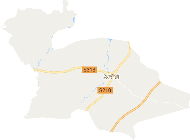 浓桥镇电子地图