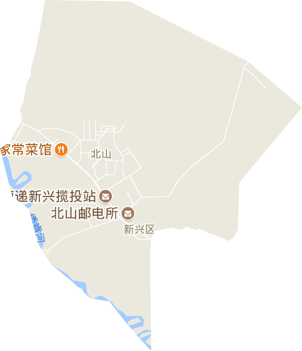 北山街道电子地图