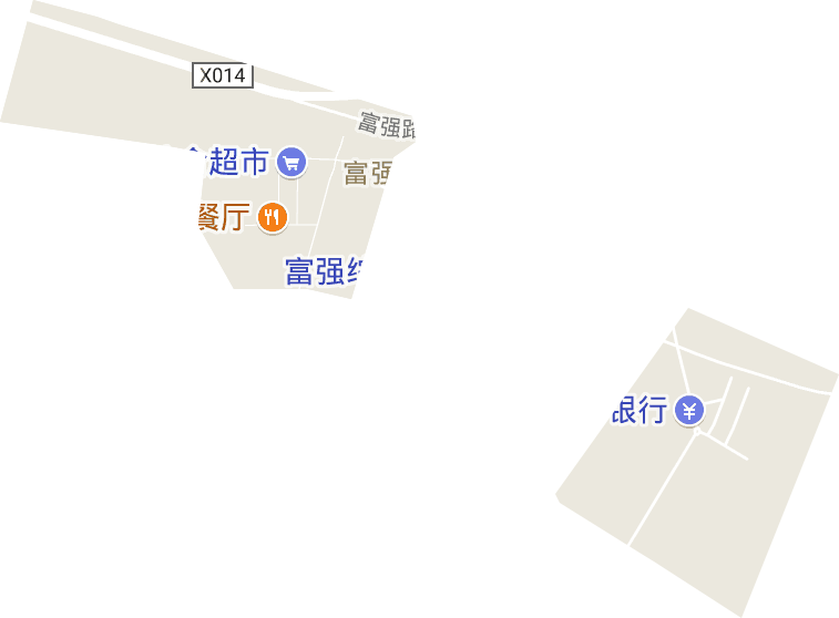 富强街道电子地图