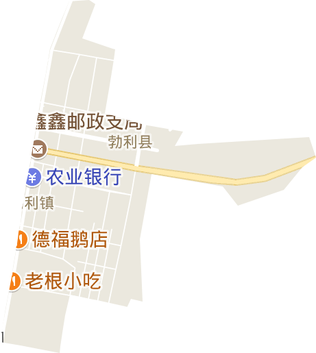 新起街道电子地图