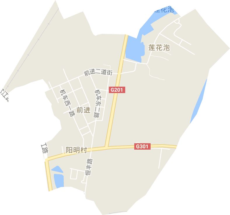 前进街道电子地图