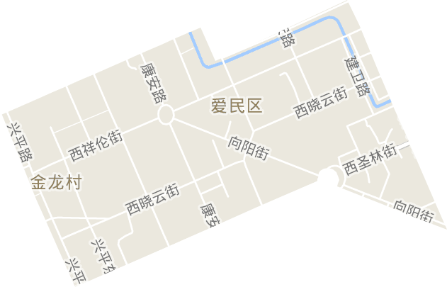 向阳街道电子地图