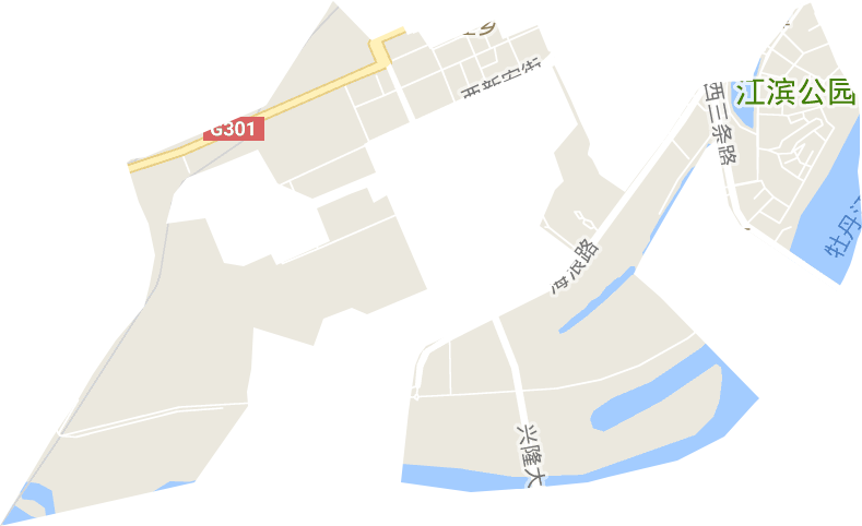 沿江街道电子地图