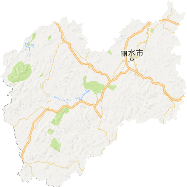 丽水市电子地图