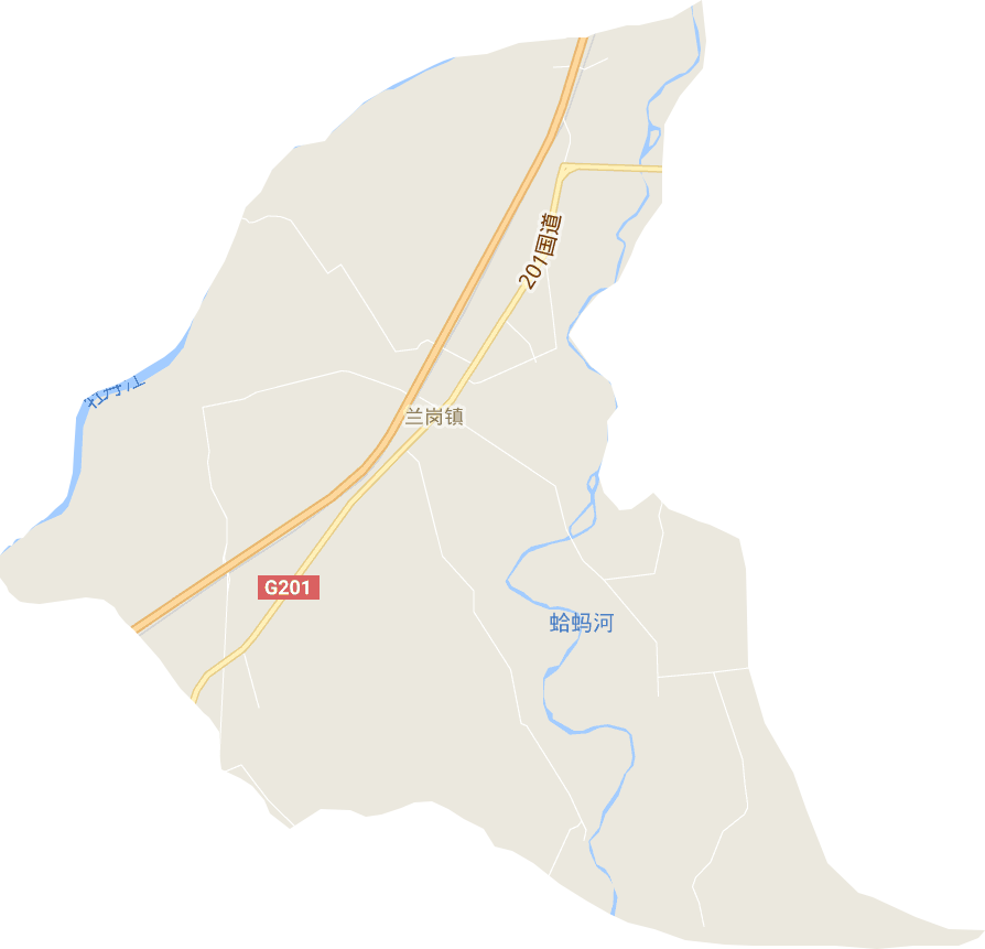 兰岗镇电子地图