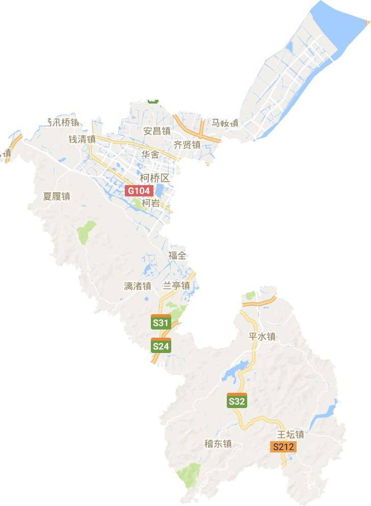 柯桥区电子地图