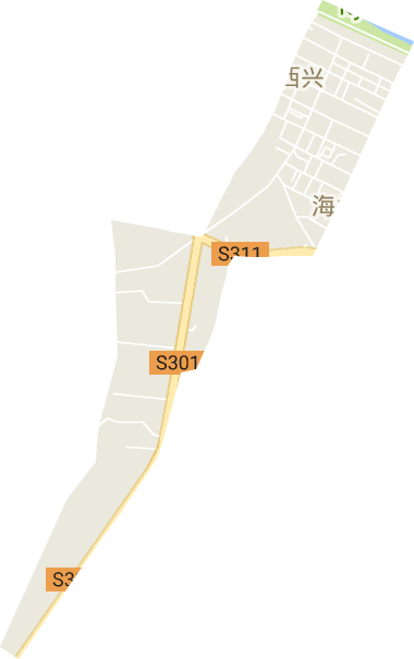 海兰街道电子地图
