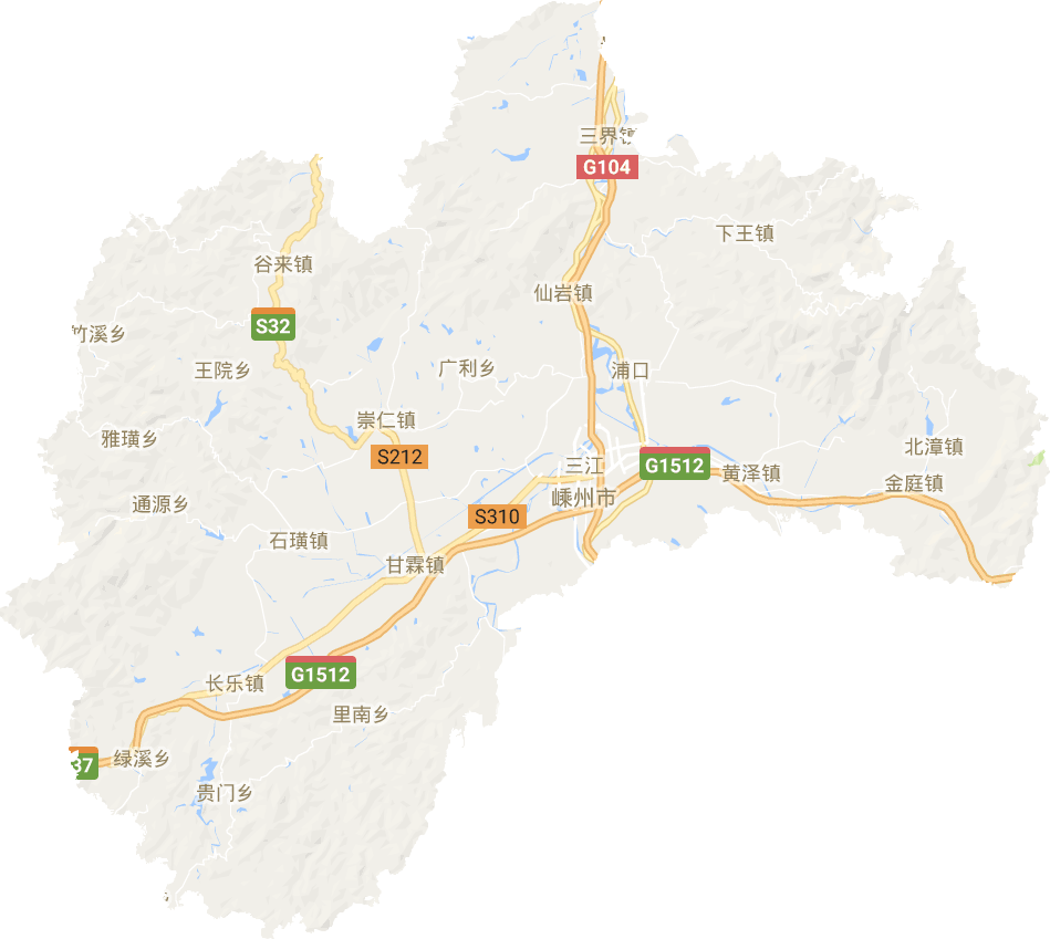 嵊州市电子地图
