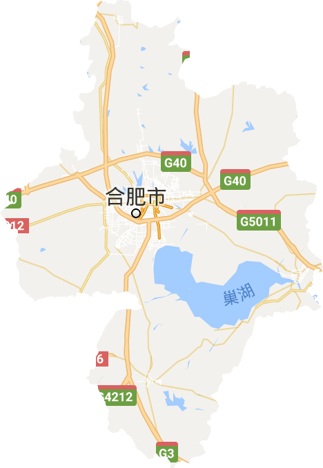 合肥市电子地图