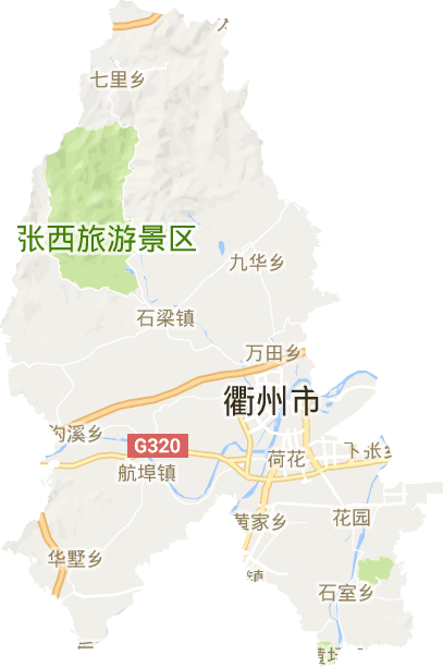 柯城区电子地图