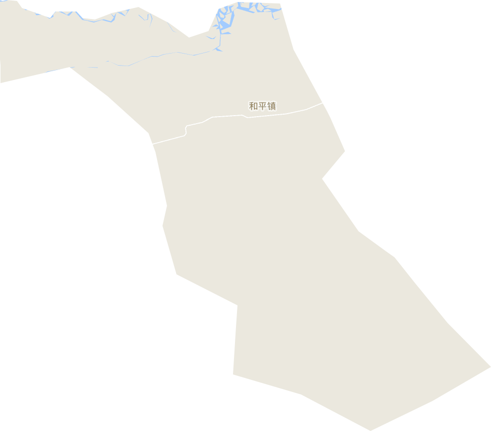 和平镇电子地图
