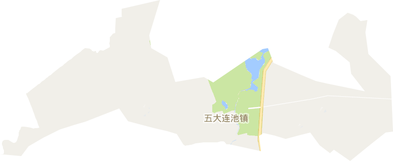 五大连池镇电子地图