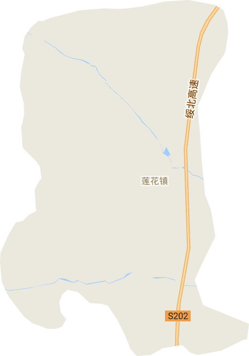 莲花镇电子地图
