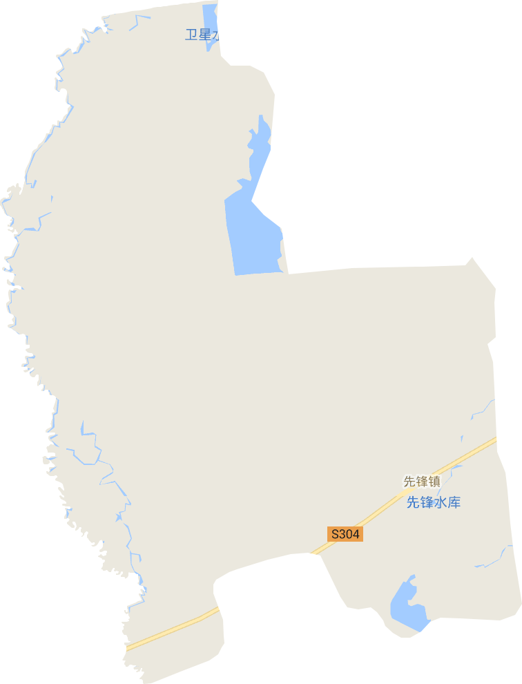 先锋镇电子地图