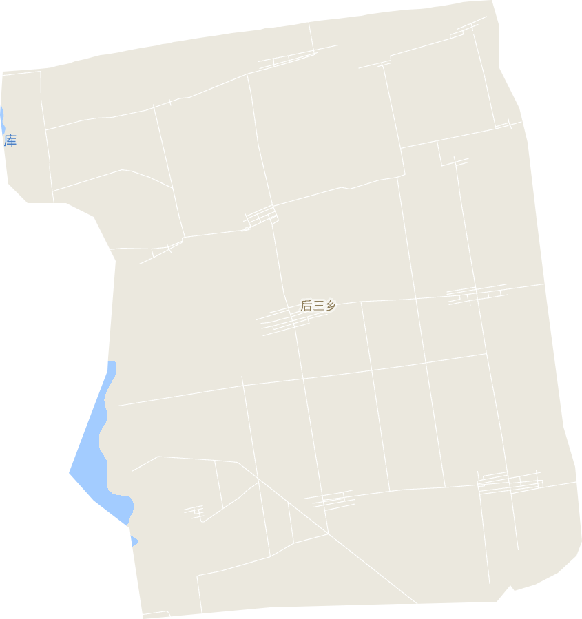后三乡电子地图