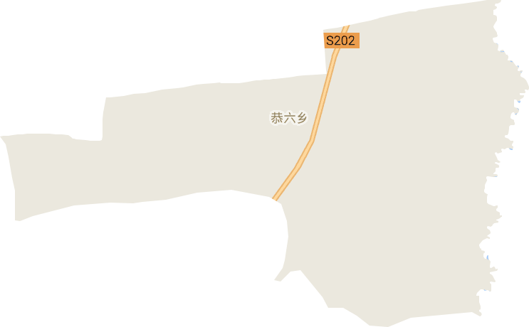 恭六乡电子地图